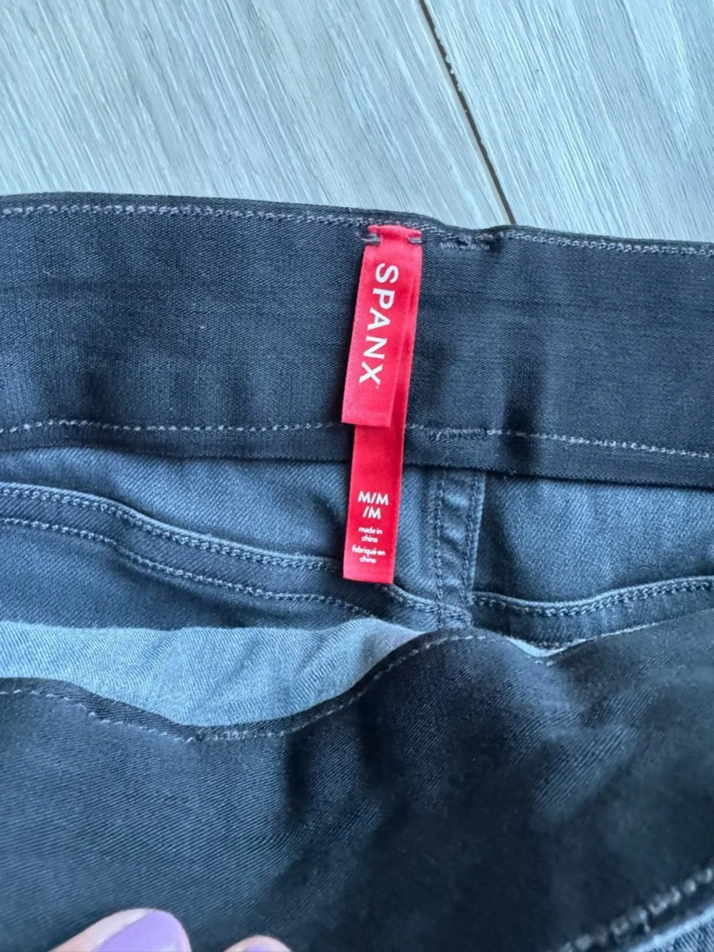SPANX Charcoal Gray Women's Bermuda Shorts